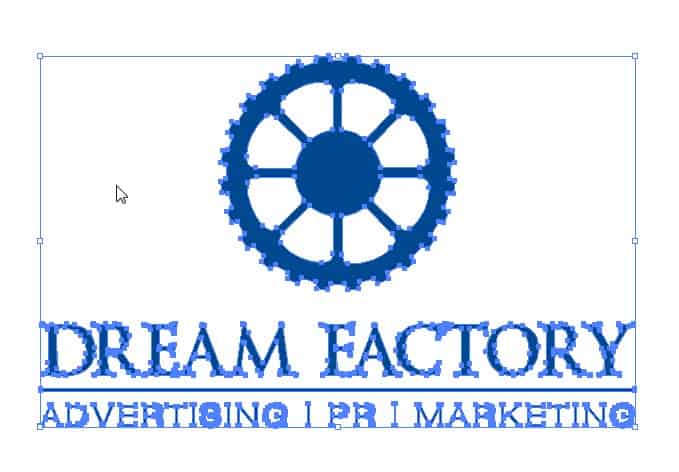 Dream Factory Vector Logo Example
