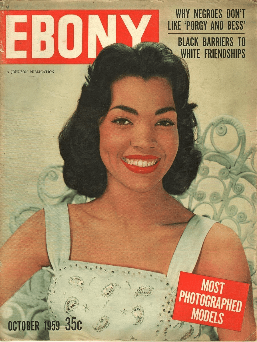 Ebony magazine cover from 1945