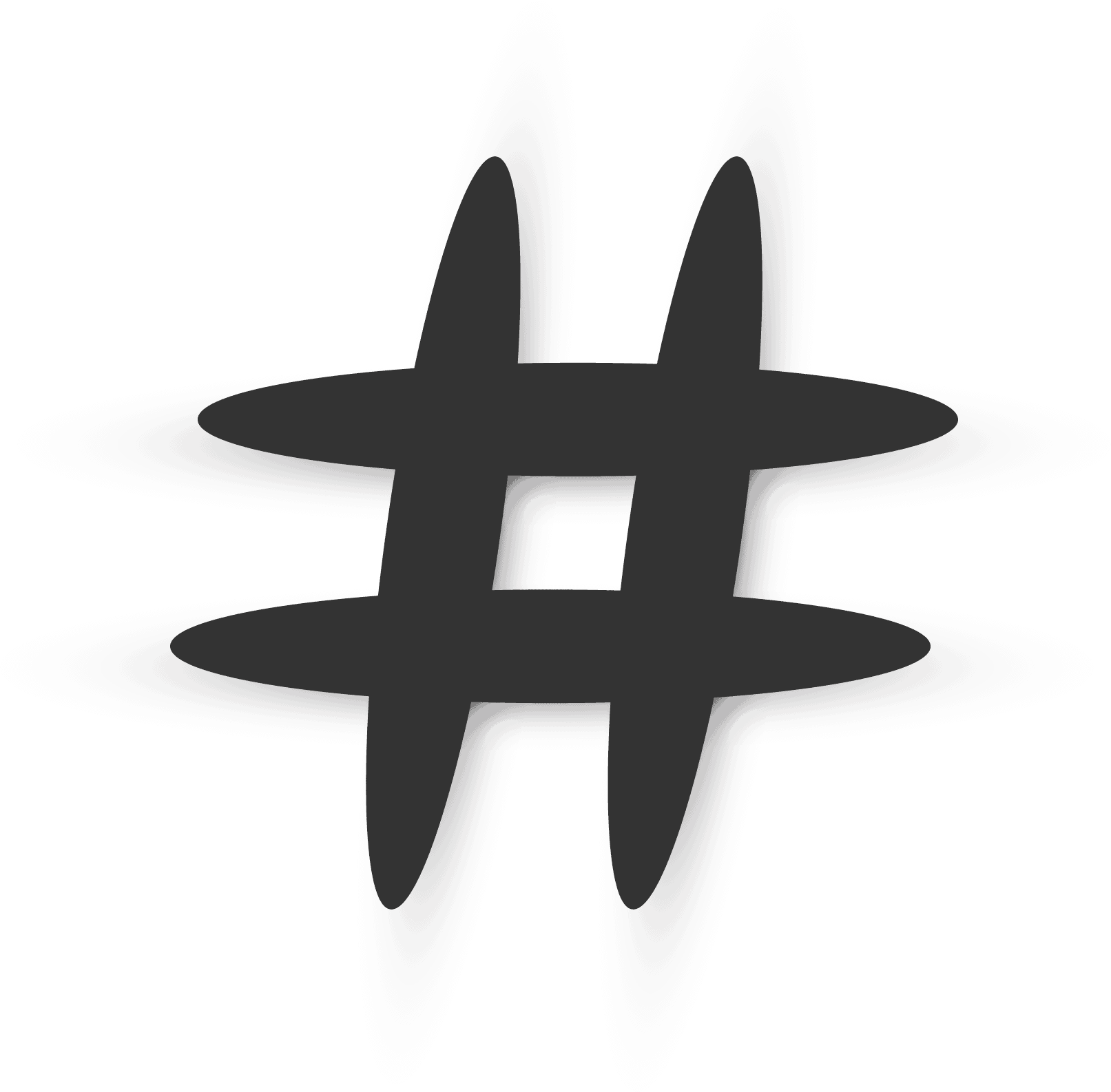 Hashtag Graphic